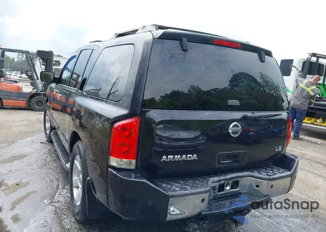 2006 Nissan Armada Le from USA, damaged, VIN 5N1AA08B76N703657